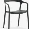 Outlet NANNESTADSilla apilable NANNESTAD gris oscuro Sillas De Jardín