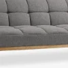 Outlet NEJEDESofá cama NEJEDE tela gris claro Sofás Cama|Sofás Cama