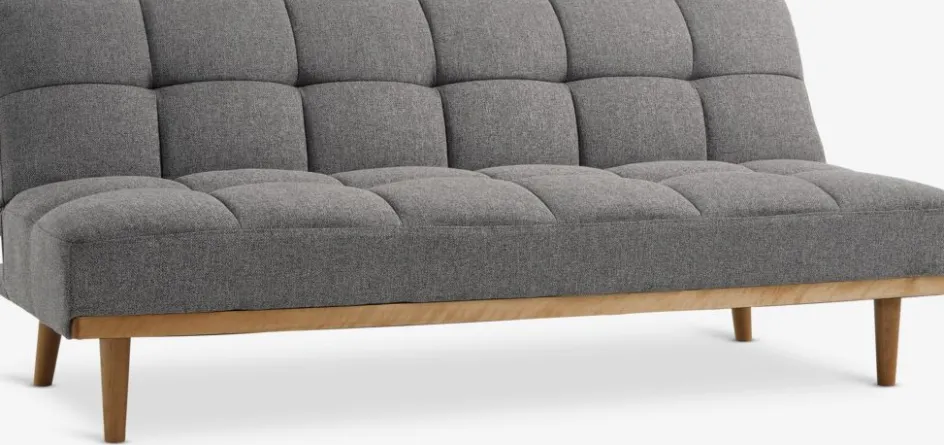 Outlet NEJEDESofá cama NEJEDE tela gris claro Sofás Cama|Sofás Cama