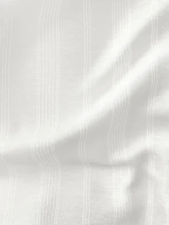 Online NELAUGCortina NELAUG 1x140x300 rayas blanco Cortinas Traslúcidas