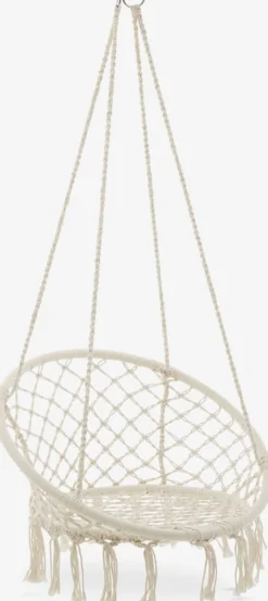 New NITTEDALSilla colgante NITTEDAL Ø80 blanco crudo Muebles De Jardín|Hamacas Y Sillas Colgantes