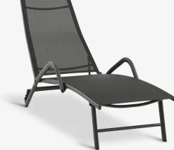 Best NORDSTRANDTumbona NORDSTRAND A59xL191 negro Muebles De Jardín|Tumbonas