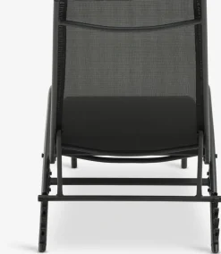 Best NORDSTRANDTumbona NORDSTRAND A59xL191 negro Muebles De Jardín|Tumbonas
