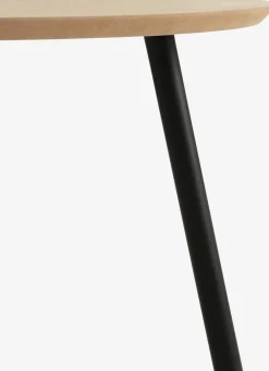 Discount NYBOMesa de centro NYBO Ø70 color roble cálido/negro Mesas De Centro|Mesas Auxiliares