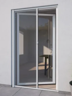 Best NYORDMosquitera enrollable NYORD 125x220 para puerta blanco Mosquiteras
