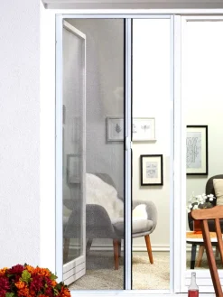 Best NYORDMosquitera enrollable NYORD 125x220 para puerta blanco Mosquiteras
