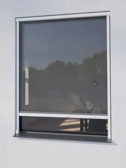 Hot NYORDMosquitera enrollable NYORD 130x160 para ventana blanco Mosquiteras