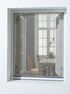 Hot NYORDMosquitera enrollable NYORD 130x160 para ventana blanco Mosquiteras