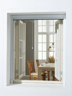 Hot NYORDMosquitera enrollable NYORD 130x160 para ventana blanco Mosquiteras