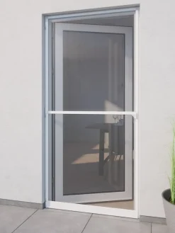 New NYORDMosquitera NYORD 100x210 para puerta blanco Mosquiteras