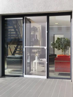 New NYORDMosquitera NYORD 100x210 para puerta blanco Mosquiteras