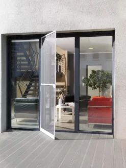 New NYORDMosquitera NYORD 100x210 para puerta blanco Mosquiteras