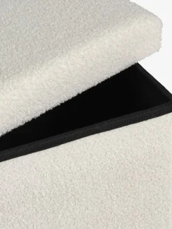 Best NYSTEDPuf NYSTED 76x38 con almacenaje felpa blanco crudo Pufs|Pufs