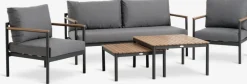 Sale ODDESUNDConjunto muebles jardín ODDESUND 4,5 plazas Conjuntos Mesa Y Sillas De Jardín|Muebles De Jardín