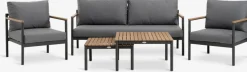 Sale ODDESUNDConjunto muebles jardín ODDESUND 4,5 plazas Conjuntos Mesa Y Sillas De Jardín|Muebles De Jardín