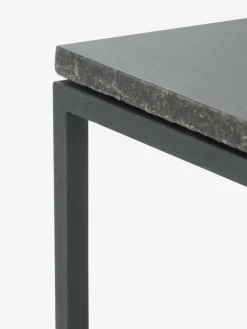 Hot OLDHUSEMesa auxiliar OLDHUSE A45xL45xA45 negro Mesas De Jardín|Muebles De Jardín
