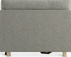 Best OLSTRUPSofá cama OLSTRUP 1,5 plazas tela gris Sofás Cama|Sofás Cama