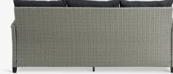 Sale ONDRUPSofá de exterior con chaise longue ONDRUP 3 plazas gris Muebles De Jardín