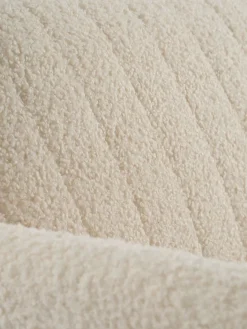 Outlet PARADISSofá cama PARADIS felpa blanco crudo/color roble Sofás Cama|Sofás Cama