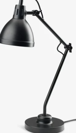 Outlet PATRIKLámpara de mesa PATRIK Ø14xA45cm negro Lámparas