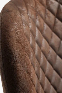 PEBRINGESilla de comedor PEBRINGE marrón envejecido/negro Sillas De Comedor