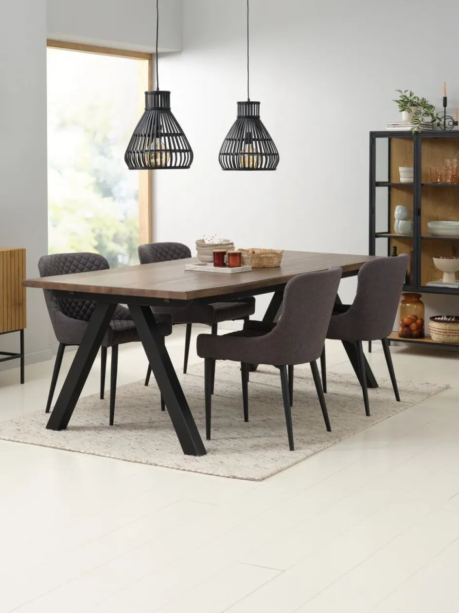Clearance PEBRINGESilla de comedor PEBRINGE /negro Sillas De Comedor