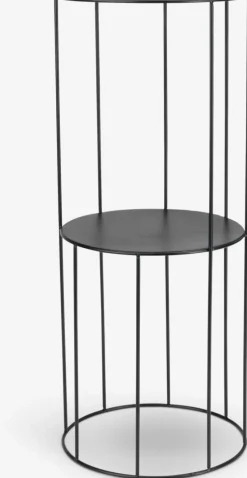 New PELLESoporte PELLE Ø25xA60cm negro Accesorios Decoracion