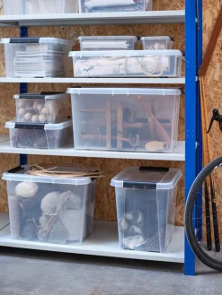 Sale PROBOXCaja PROBOX 65L con tapa transparente Todas Las Cestas|Almacenaje De Plástico