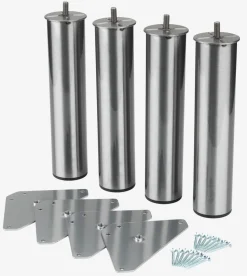 Online PYTTELVAPatas de cama Ø5xA23cm PYTTELVA acero 4 unidades Patas Para Somier