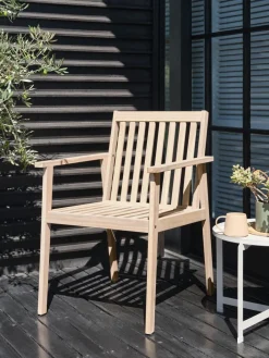 New RADSTEDSilla de jardín RADSTED madera dura Sillas De Jardín