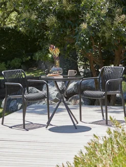 Clearance RADSTRUP + NABBENMesa RADSTRUP Ø60 + 2 sillas NABBEN Conjuntos Mesa Y Sillas De Jardín