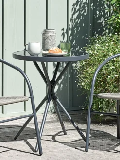 Hot RADSTRUPMesa de balcón RADSTRUP Ø60 negro Mesas De Jardín