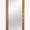 Hot RAVNDALEspejo RAVNDAL 70x160 roble natural Espejos|Espejos