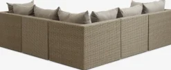 Sale RAVNDRUPConjunto muebles jardín RAVNDRUP 5 plazas natural Conjuntos Mesa Y Sillas De Jardín|Muebles De Jardín