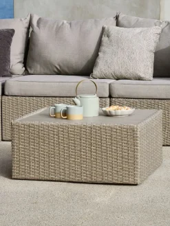 RAVNDRUPMódulo de jardín mesa de centro RAVNDRUP A70xL70 natural Mesas De Jardín|Muebles De Jardín