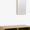 Best RAVSTEDMueble recibidor RAVSTED espejo 2 cajones color roble cálido Percheros Con Zapatero|Percheros Con Zapatero