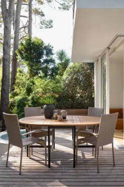 Best RENAMesa de jardín RENA A121xL59/175 madera dura Mesas De Jardín