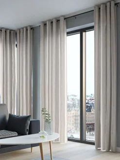 RORCortina ROR 1x140x300 natural Cortinas Gruesas
