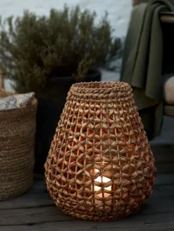 ROVTERNEFarol ROVTERNE Ø32xA38cm marrón Iluminación Exterior