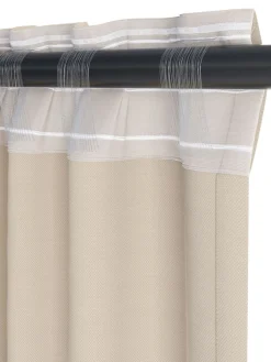 Sale ROXENCortina ROXEN 1x140x245 beis Cortinas Gruesas