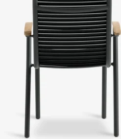 Online SADBJERGSilla apilable SADBJERG negro Sillas De Jardín