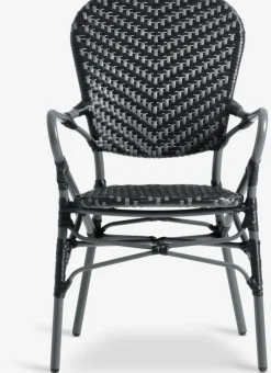 Outlet SAKSBORGSilla apilable SAKSBORG gris Sillas De Jardín
