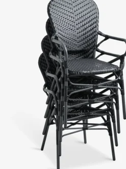 Outlet SAKSBORGSilla apilable SAKSBORG gris Sillas De Jardín