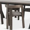 Hot SANDBY + BOVRUPMesa SANDBY L210 roble oscuro + 4 BOVRUP roble oscuro/marrón Mesas De Comedor|Conjuntos De Comedor