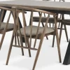 SANDBY + LYKSBORGMesa SANDBY L160 roble oscuro + 4 LYKSBORG roble oscuro Mesas De Comedor|Conjuntos De Comedor