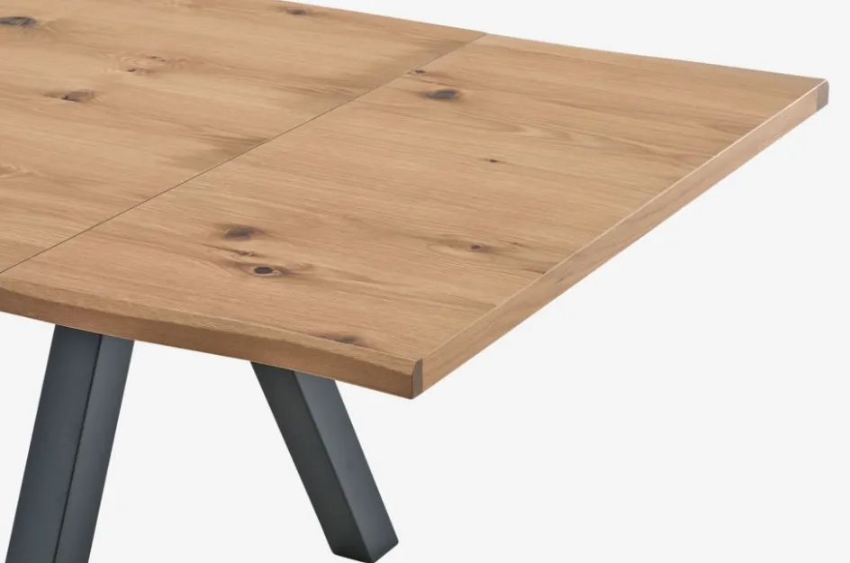 Hot SANDBYMesa de comedor SANDBY 100x210 roble natural/negro Mesas De Comedor