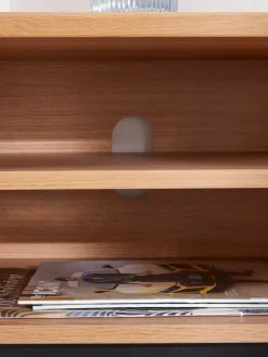 Discount SANDBYMueble TV SANDBY 2 puertas roble natural/negro Muebles De TV