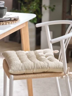 Clearance SANDFAKSCojín de asiento SANDFAKS 40x40x5 beis Cojines De Asiento