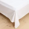 Best SANDRAGOLDSábana encimera satén SANDRA 160x280 blanco Sábanas Para Colchones|Sábanas Para Toppers