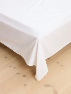 Best SANDRAGOLDSábana encimera satén SANDRA 160x280 blanco Sábanas Para Colchones|Sábanas Para Toppers